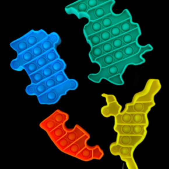 Fidget Toy Pop Its US Map - Picture 2 of 2